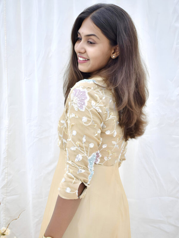 Tissue silk anarkali - Image 2