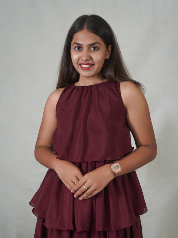 Halter neck tiered dress - Image 4
