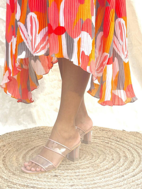 Abstract pleated dress - Image 3