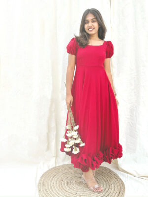Flounce dress