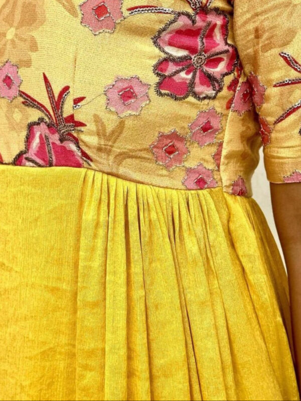 Embroidered Floral Sunshine Dress - Image 3