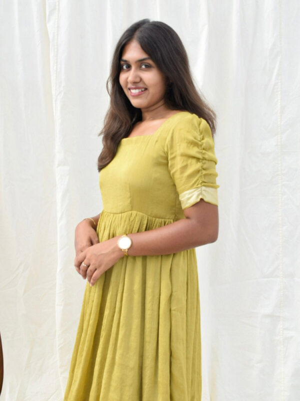 Traditional double layered dress - Image 3