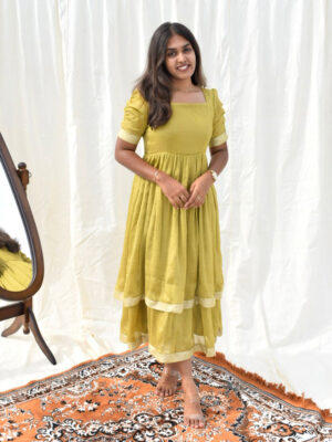Traditional double layered dress