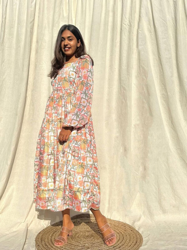 Tropical printed dress - Image 2