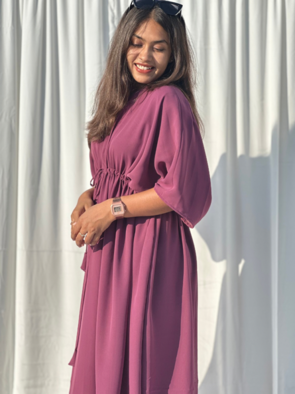 Moonlit Mauve Kaftan - Image 4