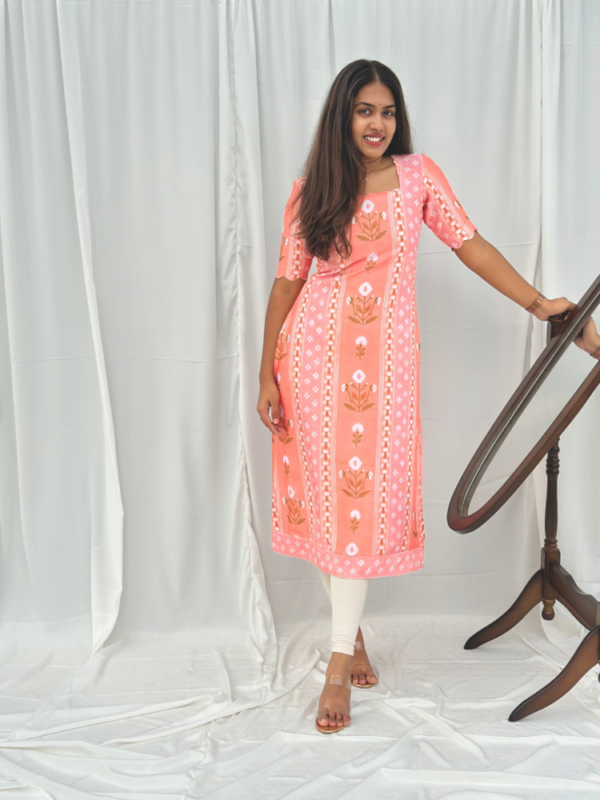 Peach Petal Kurti - Image 5