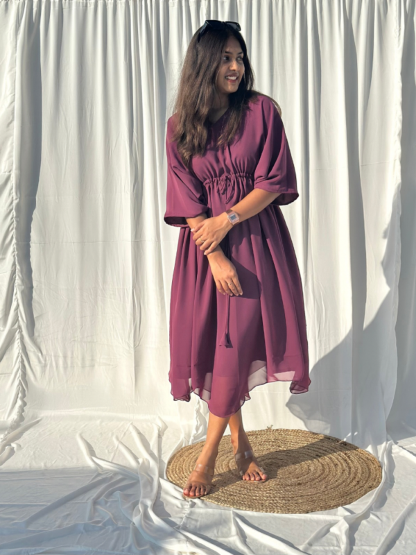 Moonlit Mauve Kaftan - Image 5