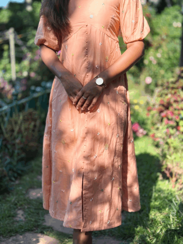 Peach Blossom Dress - Image 4